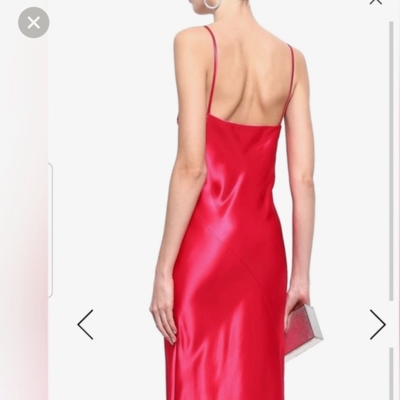 Jason Wu gown maxi dress  long dress size 6 NWT Red/Pink - Picture 4 of 9